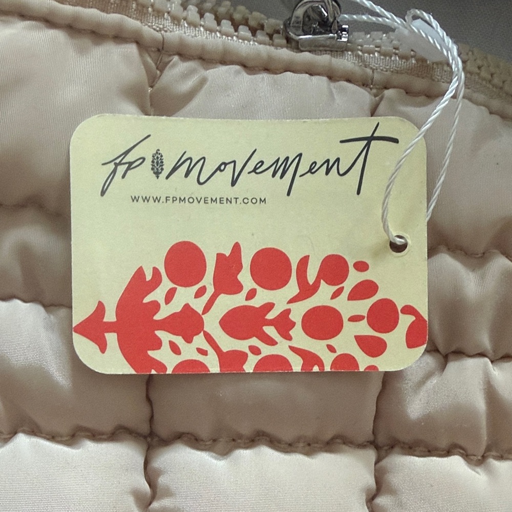 FP Movement by Free People Quilted Cream Hobo Bag - Picture 3 of 3